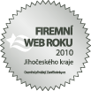 Agrico - Firemní web roku 2011 jihočeského kraje
